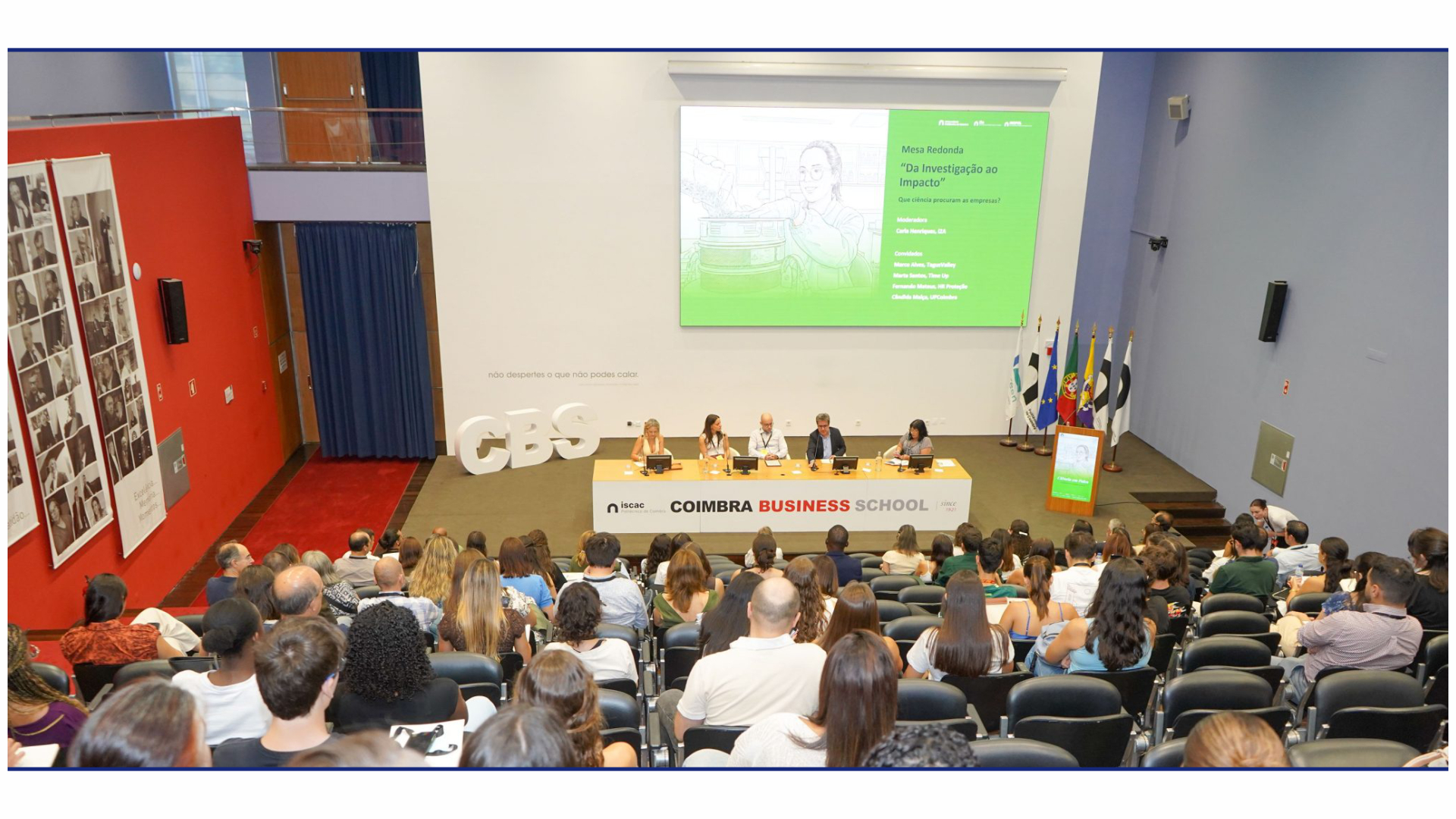 HR Protecção presente na 1.ª edição do "Ciência em Palco" da Universidade Politécnica de Coimbra